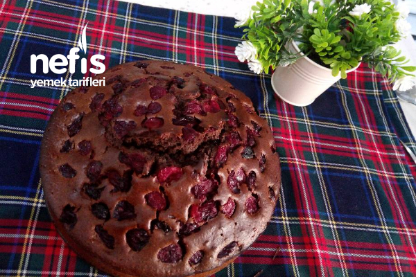 Vişne Sulu Kakaolu Kek Nefis Yemek Tarifleri