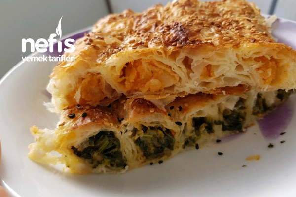 Patatesli Ve Ispanaklı Börek