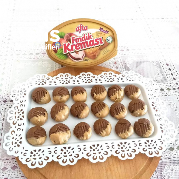 fındık kremalı kurabiye