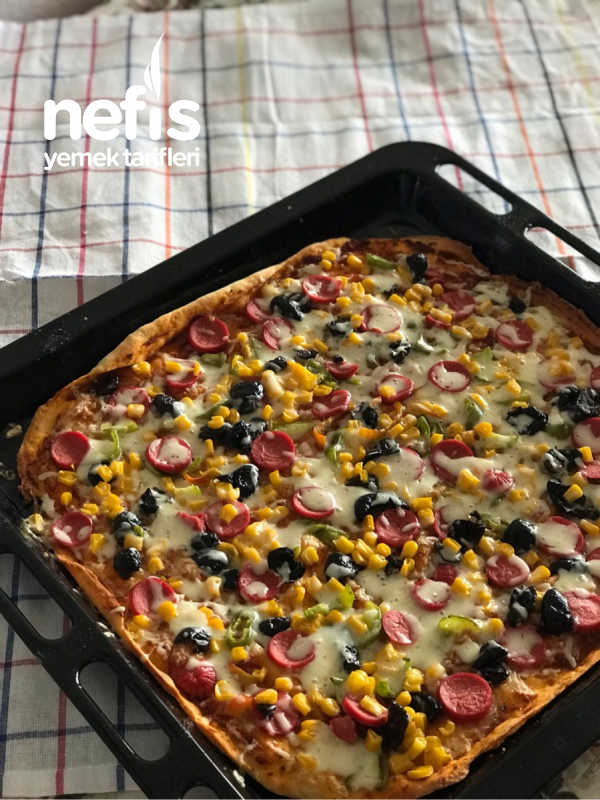 Pizza Tarifi(2 Tepsilik Çıkıyor)