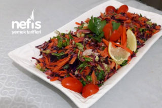 Kış Salatası (Nar Ekşili, Vitamin Deposu) Tarifi