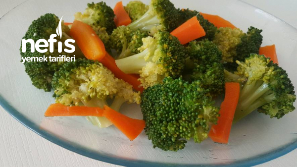 Olay Soslu Diyete Uygun Brokoli Salatası