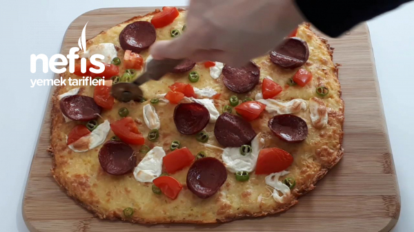 Patates Pizzası/pratik Pizza