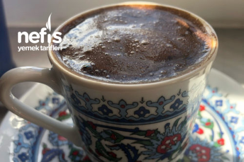 Aromalı Türk Kahvesi ( Maden Suyuyla ) Tarifi