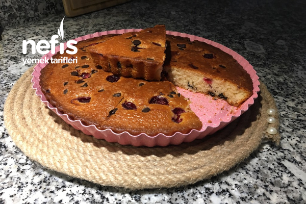 Damla Çikolatalı Vişneli Kek (Browni Tadında) Nefis Yemek Tarifleri