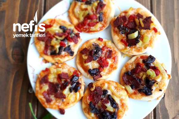 Mini Kahvaltılık Pizza Nefis Yemek Tarifleri