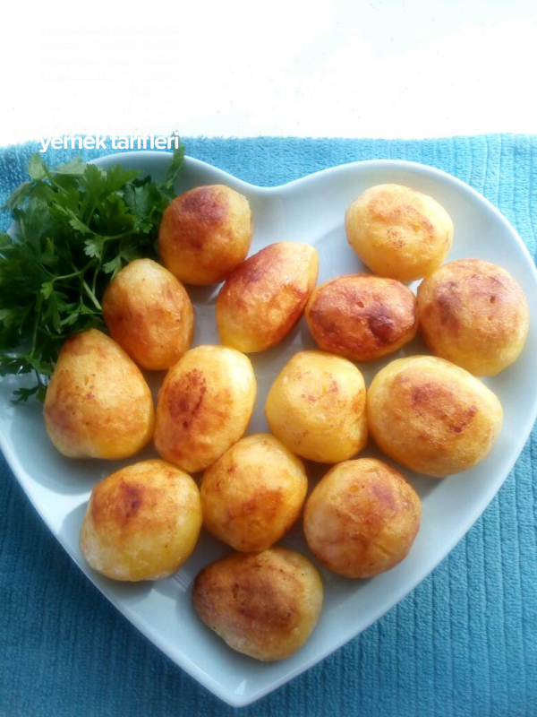 Yağ Çekmeyen Patates Topları