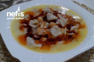 Yoğurtlu Mantı Çorbası ( Tavuk Suyuna Çorba ) Tarifi