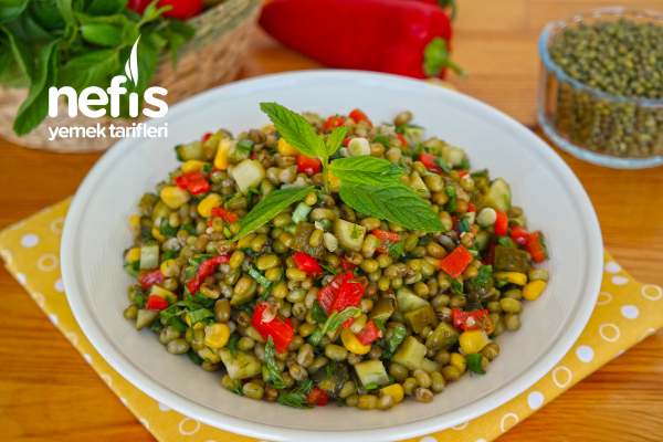 Maş Fasulyesi Salatası – Yedikçe yiyeceksiniz :)