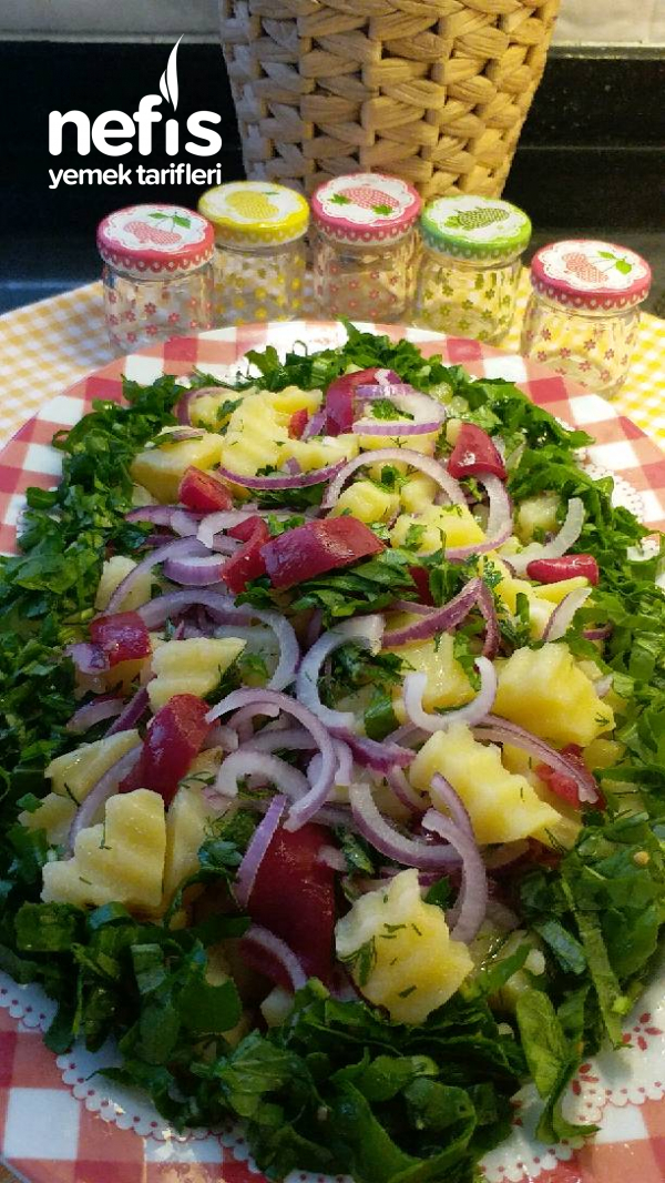 Süper Lezzetli Patates Salatası