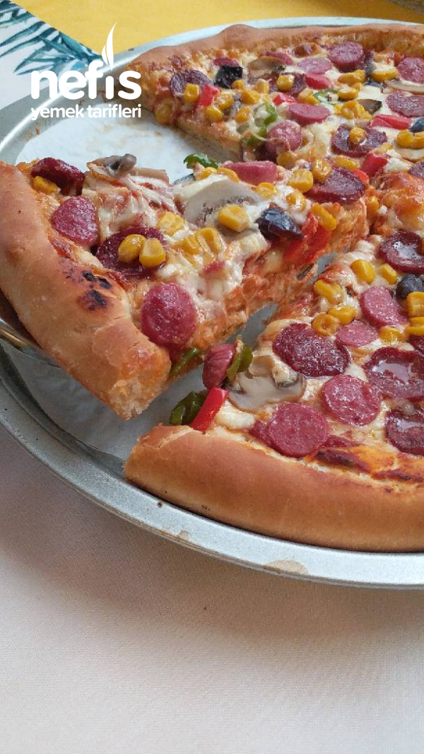 Bol Malzemeli Pizza(tam Ölçü)