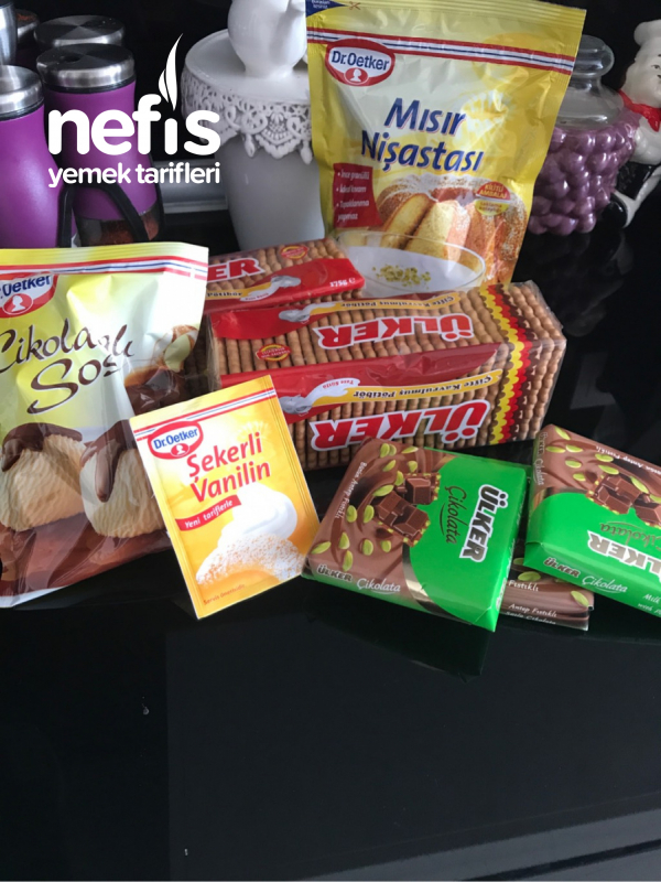Muhallebili Mozaik Pasta Nefis Yemek Tarifleri 5194490