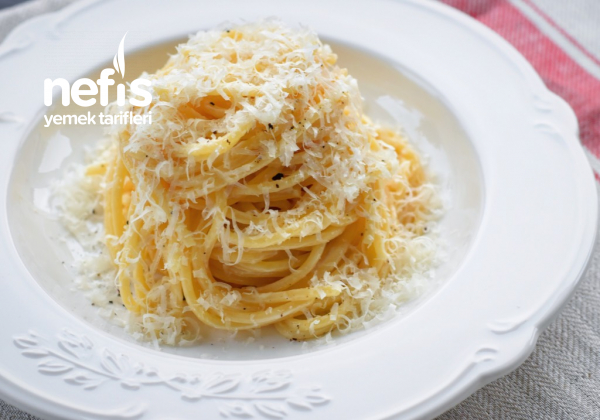 Cacio E Pepe (peynir Ve Karabiber Spagetti, 3 Malzemeli)