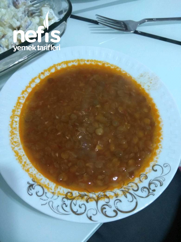 Yeşil Mercimek Çorbası