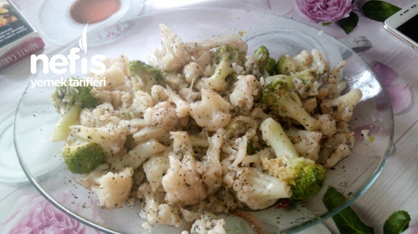 Karnabahar Brokoli Salatası