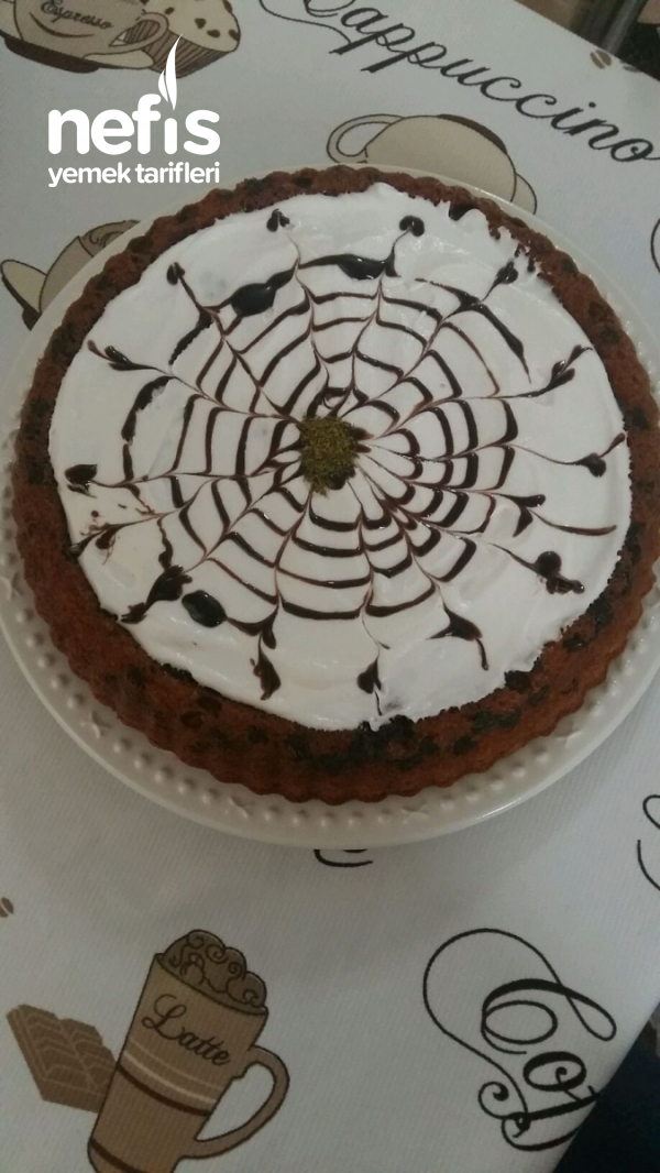 Tart Kalıbında Çikolata Damlalı Kek Nefis Yemek Tarifleri