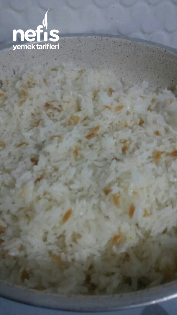 Pirinç Pilavı (kayınvalidemin Tarifi)