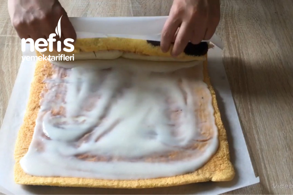 Zebra Desenli Rulo Pasta (videolu) Nefis Yemek Tarifleri 5214064