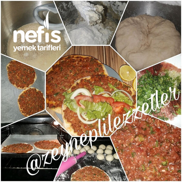 Ev Yapımı Lahmacun Nefis Yemek Tarifleri 5233073
