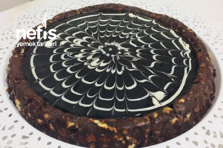 Tart Kalıbına Çikolatalı Mozaik Pasta Tarifi