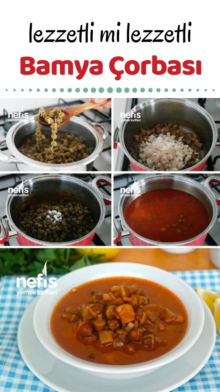 Etli Kuru Bamya Tarifi Videosu Etli Kuru Bamya Tarifi Videosu