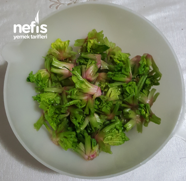Nefis Ispanak Kökü Salatası