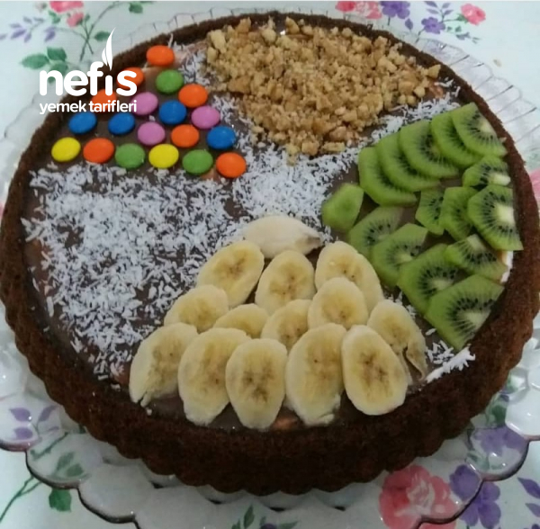 Teremyağlı Muzlu Tart Kek Nefis Yemek Tarifleri 5260940