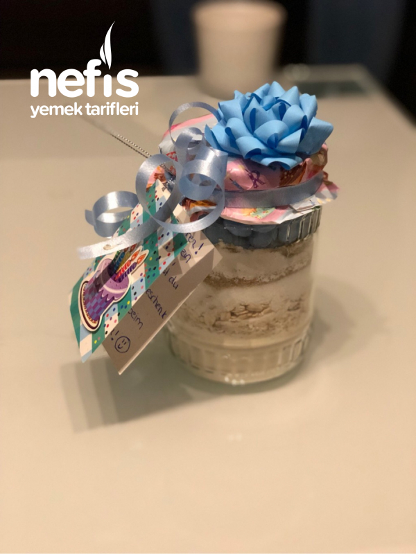 Hediyelik Kavanozda Kurabiye Karışımı (Cookie Mix In A Jar)