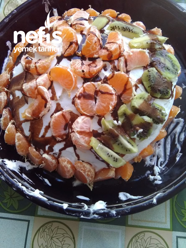 Meyveli Yaş Pasta Nefis Yemek Tarifleri 5283607