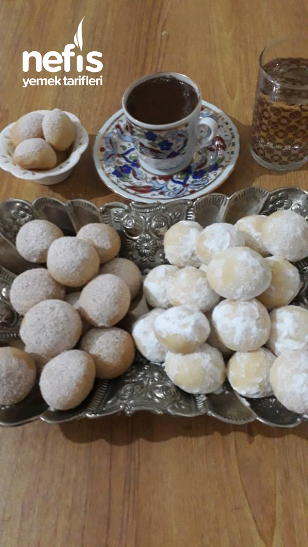 Teremyağlı Lokmalık (Kahve Yanı) Kurabiyeler Nefis Yemek Tarifleri