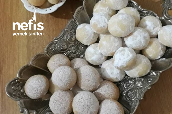 Teremyağlı Lokmalık (Kahve Yanı) Kurabiyeler Nefis Yemek Tarifleri