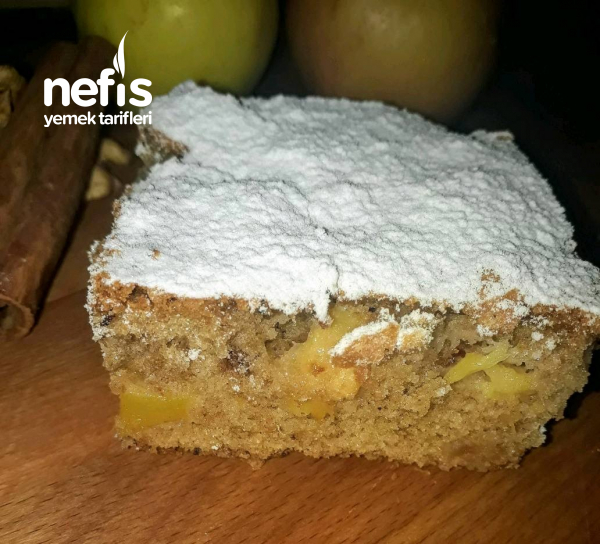 Efsane Elma Güzeli Kek (Sütsüz Yoğurtsuz) Nefis Yemek Tarifleri