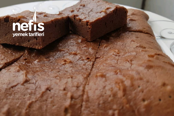 3 Malzemeli Browni Tadında Kek Nefis Yemek Tarifleri