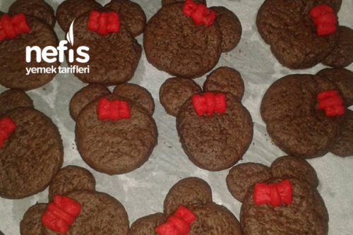Teremyağlı Mickey Mouse Kurabiye Nefis Yemek Tarifleri