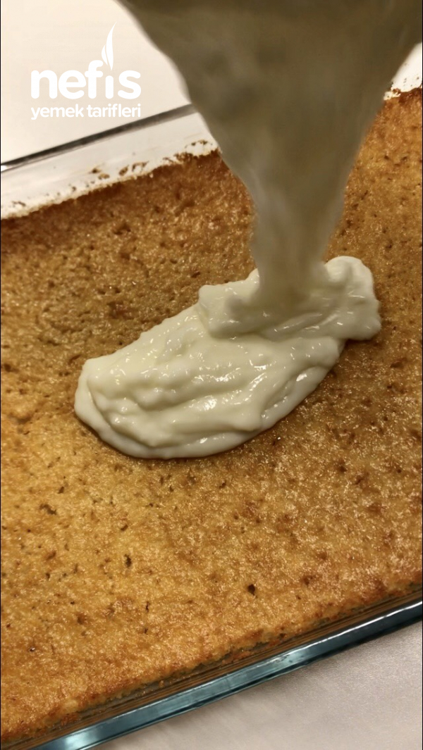 Teremyağlı Sarı Şekerim Pastası (Borcamda)