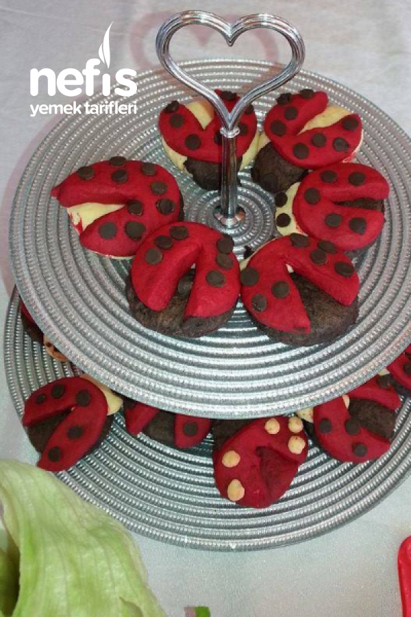 Teremyağlı Uğur Böcekli Kurabiye Nefis Yemek Tarifleri