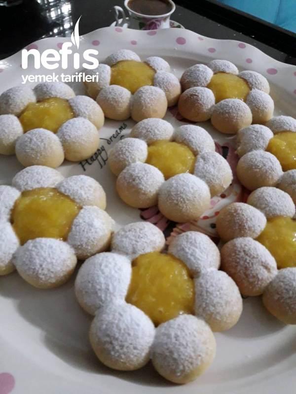Portakal Kremalı Kurabiyeler Nefis Yemek Tarifleri