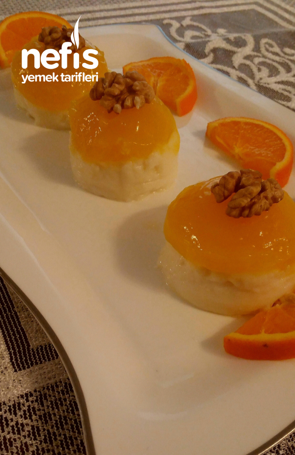 Portakallı İrmik Tatlısı
