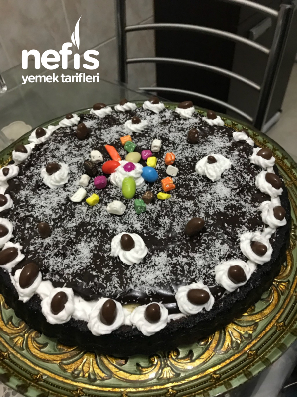 Tart Kalıbında Browni Pasta Nefis Yemek Tarifleri