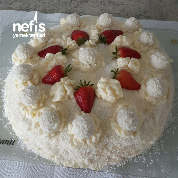 Teremyağlı Beyaz Çikolatalı Pasta Nefis Yemek Tarifleri
