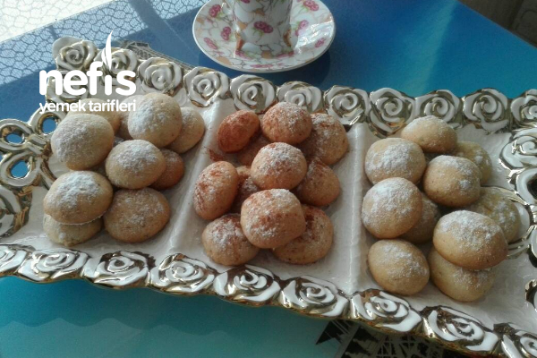 Teremyağlı Cevizli Fındık Kurabiye Nefis Yemek Tarifleri