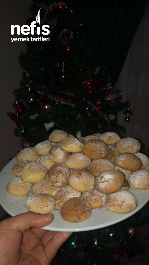 Teremyağlı Tarçınlı Misket Kurabiye Nefis Yemek Tarifleri 5347011