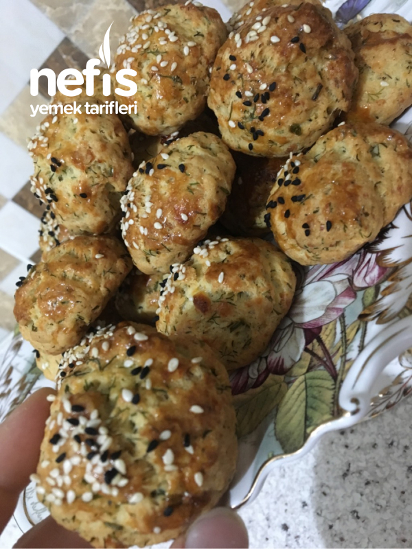 Dereotlu Tuzlu Kurabiye (Kıyır Kıyır) Nefis Yemek Tarifleri