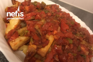 Menemen Soslu Patates Kızartması Tarifi