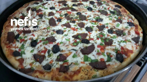 Teremyağlı Pizza Tarifi