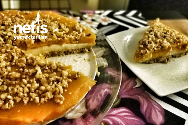 Teremyağlı Muhallebili Balkabağı Pastası Nefis Yemek Tarifleri