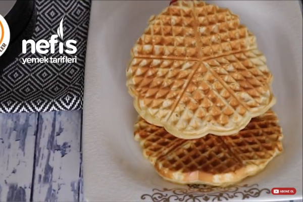 Yumuşacık Waffle Tarifi (videolu)
