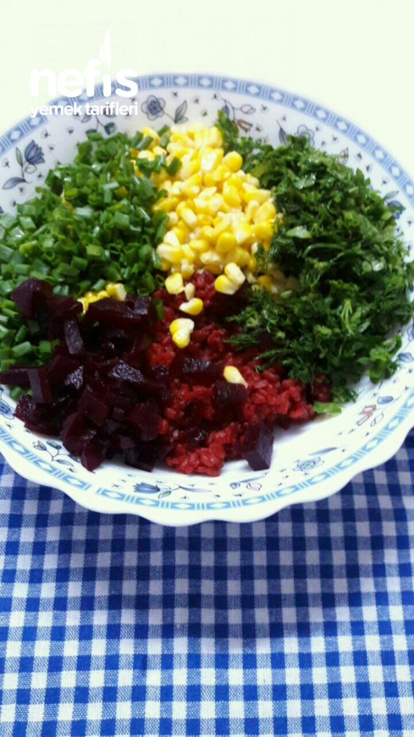 Muhteşem,pancar Sulu Bulgur Salatası