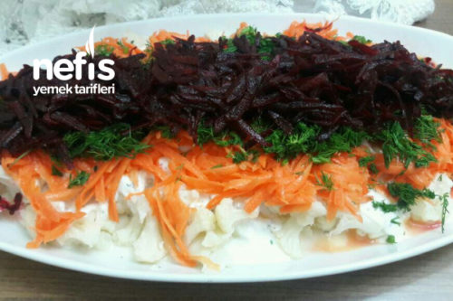 Pancarlı Havuçlu Karnabahar Salatası Tarifi