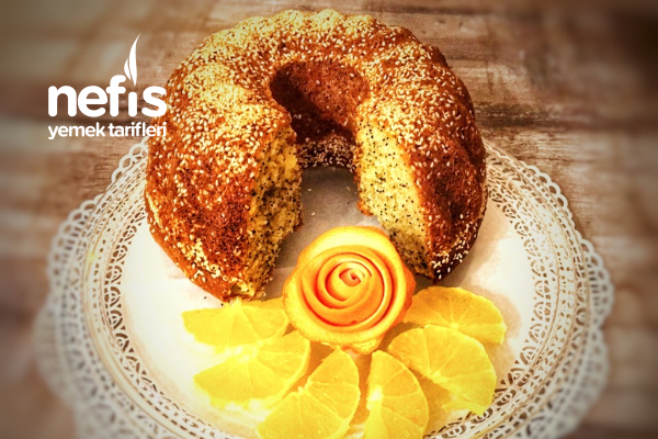 Portakallı Haşhaşlı Susamlı Kek Nefis Yemek Tarifleri